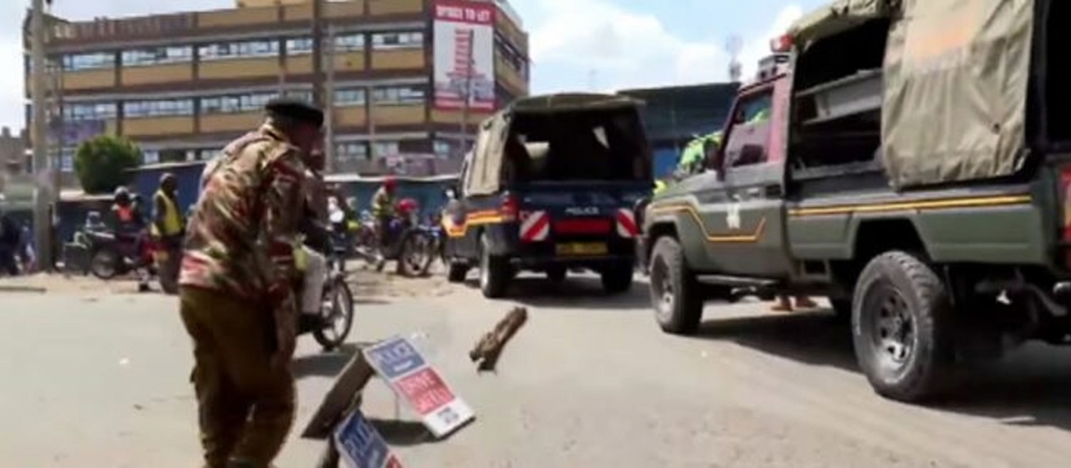 Saba Saba: List of roads that have been barricaded by police