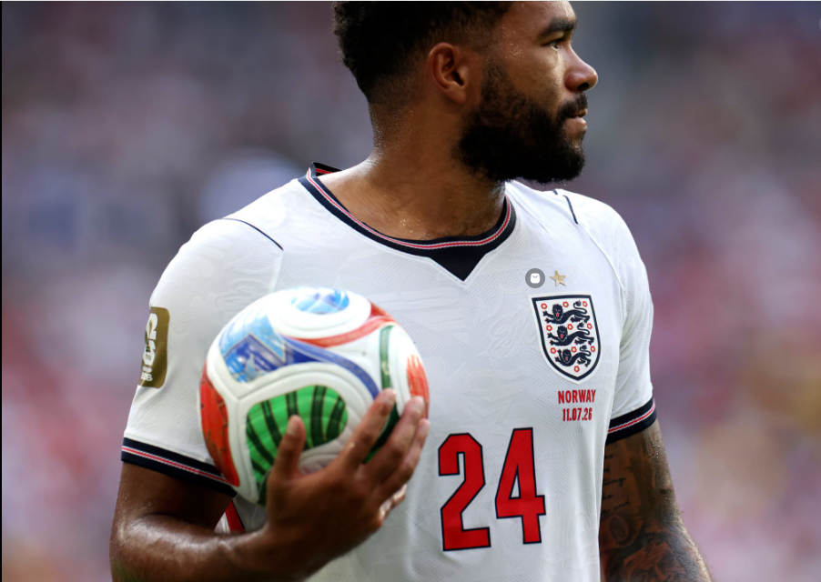 England full-back Reece James in action against Norway in the 2026 FIFA World Cup quarter-final. PHOTO/https://www.facebook.com/EnglandTeam