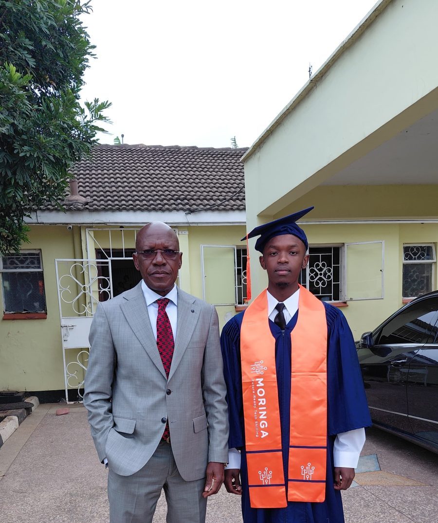 Khalwale celebrates son for graduating as a certified full-stack software engineer