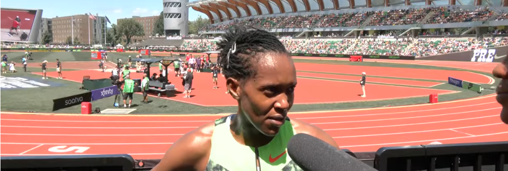 Faith Kipyegon beaten as Odira steals the show in Prefontaine Classic