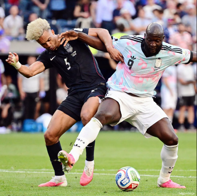 A world Cup action between USA and Belgium on Monday, July 7, 2026. PHOTO/https://www.facebook.com/belgium/photos