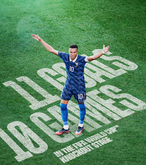 Mbappé levels World Cup goal tally with Messi as France squeeze through to quarters