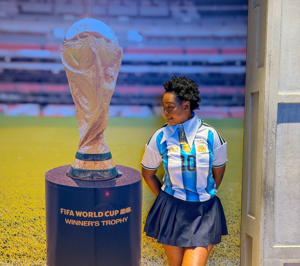 Nana Owiti announces she will quit supporting Argentina after Messi's retirement