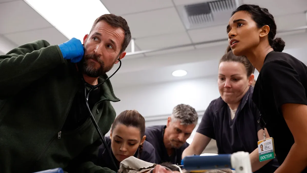 Noah Wyle and the PTMC team work against the clock during a high-pressure case in one of The Pitt Season 2 episodes.PHOTO/StreamOnMax/X