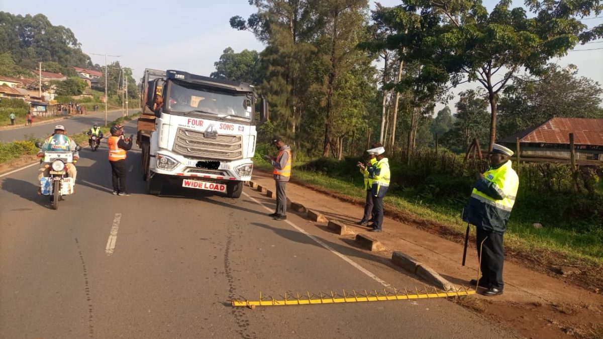NTSA conducts joint road safety inspections in Garissa, Kisii, and Nyeri