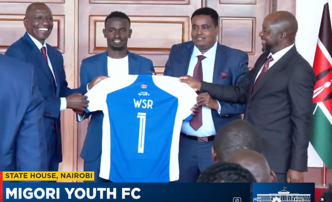 Ruto hosts Migori Youth FC at State House