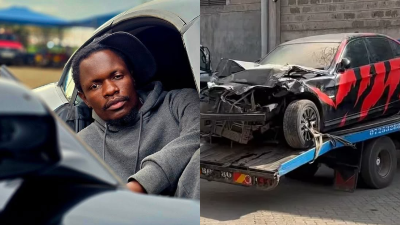 2Mbili’s accident history: 4 major crashes in two years and a wrecked BMW