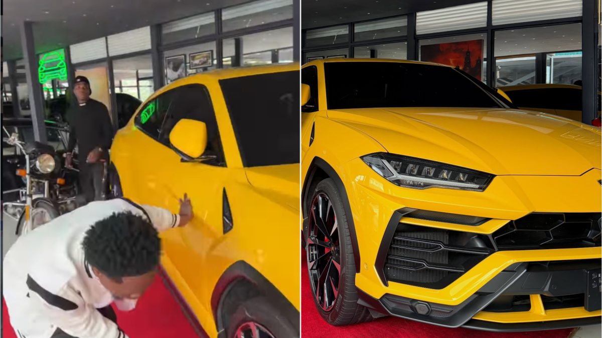 2Mbili congratulates Sammy Boy on becoming first Kenyan forex trader to buy Lamborghini Urus