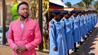 Bolo Bespoke hilariously reacts to new maternity uniform for pregnant police officers