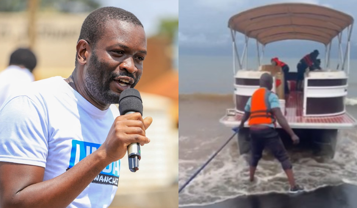 Sifuna hints at dropping high-end cars for boat ride to access Homa Bay rally amid tension