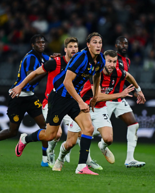 A pre-season friendly action between AC Milan and Inter Milan. PHOTO/https://www.facebook.com/Inter/photos
