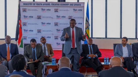 l meeting between the PAMOJA Oversight Council and the Confederation of African Football (CAF) held in Nairobi on Monday, August 24, 2026. PHOTO/https://www.facebook.com/GovernorSalimMvurya