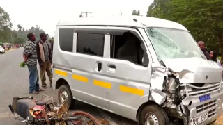 3 killed in Machakos road crash involving motorcycle and matatu