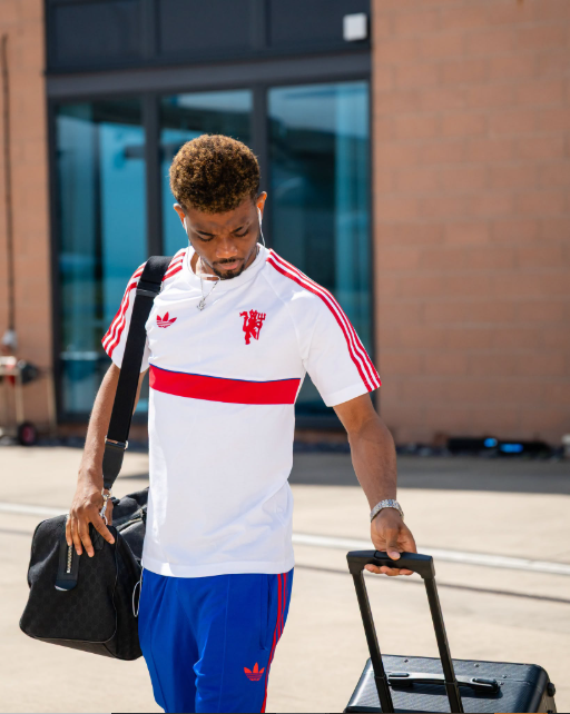 Manchester United's Amad Diallo. PHOTO/https://www.facebook.com/manchesterunited