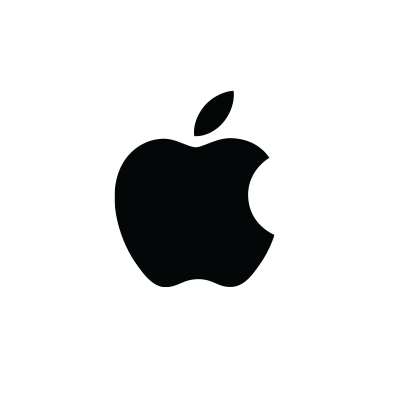 Apple logo. PHOTO/@Apple/X