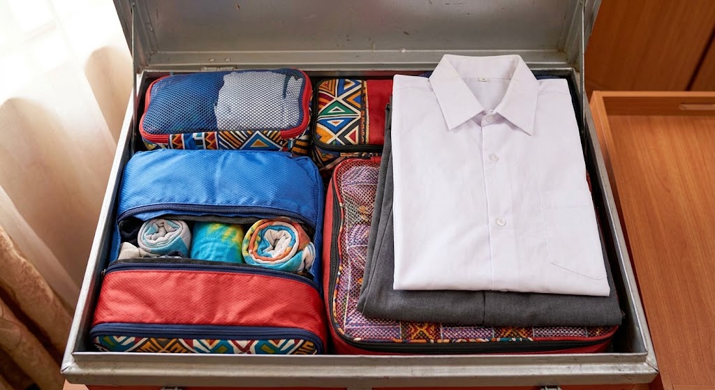 Tips to pack a metal school trunk without wasting space