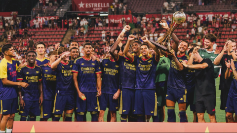 Arsenal beat Girona on Saturday, August 1, 2026. PHOTO/https://web.facebook.com/Arsenal/photos?_rdc=1&_rdr#