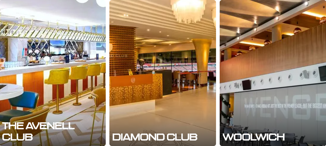 The events, meetings and wedding facilities at the Arsenal's Emirates Stadium. PHOTO/https://www.arsenal.com