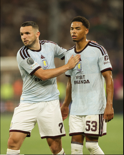 Aston Villa players against PSG in the Super Cup final on Wednesday, August 12, 2026. PHOTO/https://www.facebook.com/astonvilla