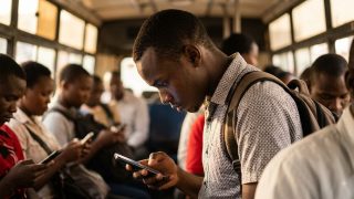 What happens to your neck when you bend over your phone all day?