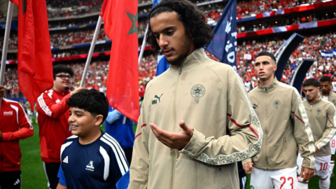 Ayyoub Bouaddi with Morocco at the 2026 FIFA World Cup. PHOTO/https://www.facebook.com/profile.php?id=61573771672470