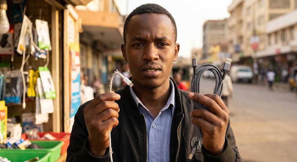 Why your Ksh200 phone charger keeps breaking and how to pick one that lasts