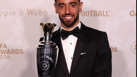 Bruno sets sights on leading Man United to trophies after PFA recognition