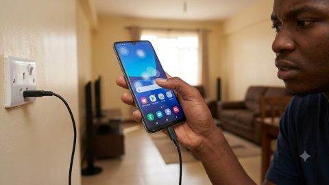 Why phone screens glitch when charging