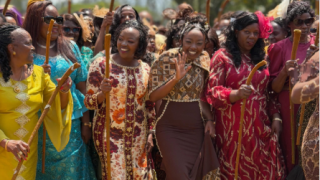 Charlene Ruto’s Koito: Why Rachel, Ida Odinga and other women were carrying long brown curved sticks