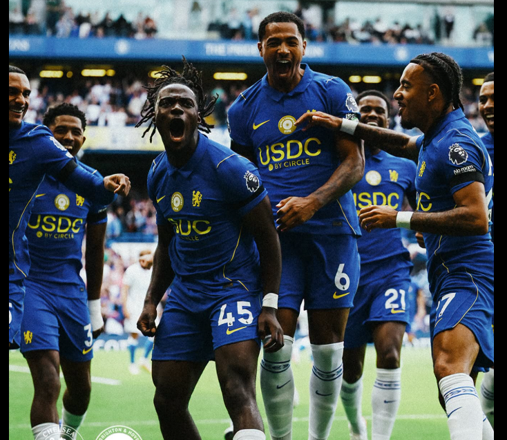 Chelsea extend perfect start with high-scoring victory in Stamford Bridge thriller against Brighton