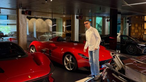 Off pitch trophies, Ronaldo parades ultra-exclusive hypercars