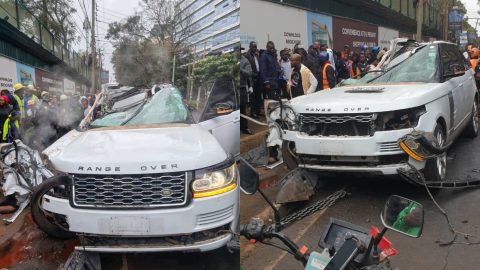 2 killed in grisly Westlands crash involving Range Rover and boda boda