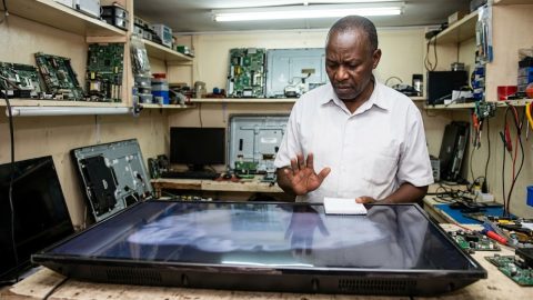 How to clean flat-screen displays without causing permanent damage