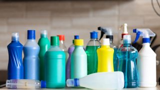 Cleaning products that kill germs may be putting your health at risk