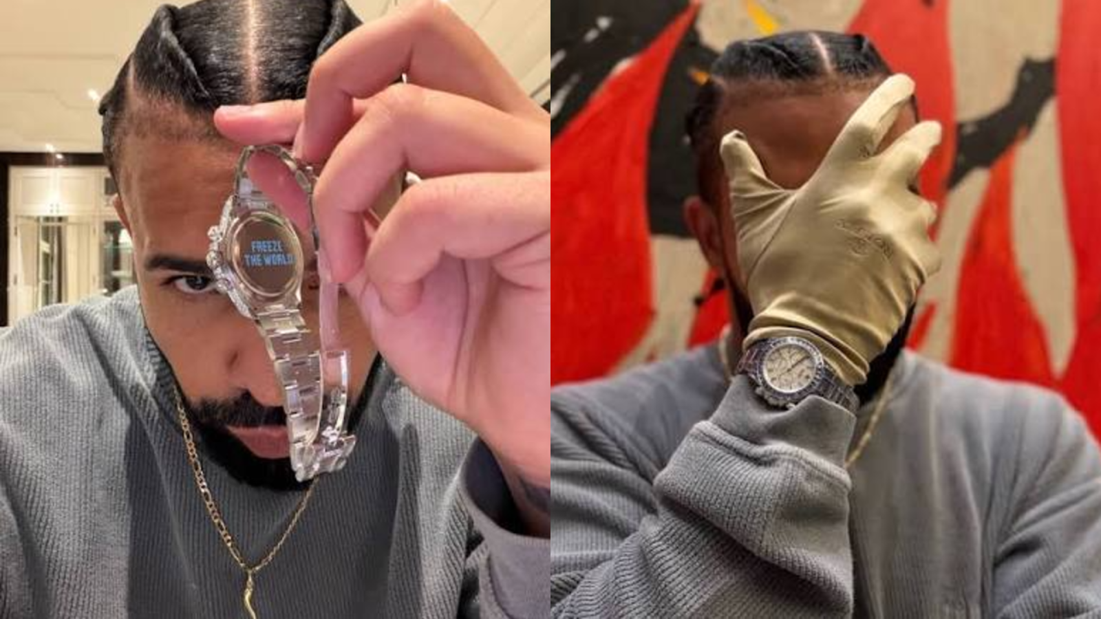 Drake gets the only Rolex Daytona watch in the world