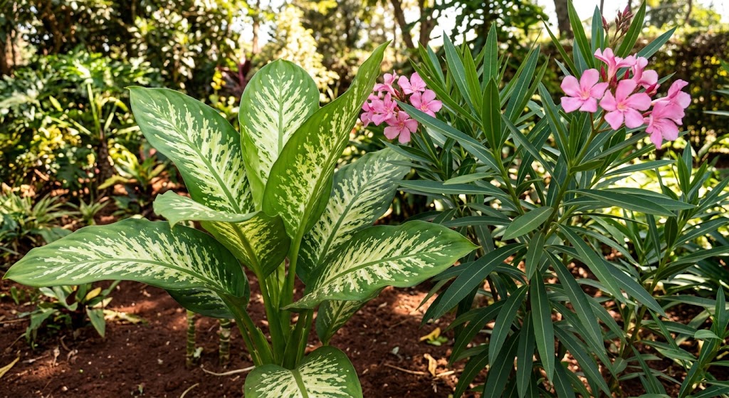 Plants in your garden that are toxic to children