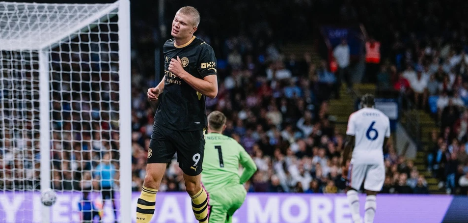 Golden Boot race: Haaland reacts after bagging a brace against Crystal Palace
