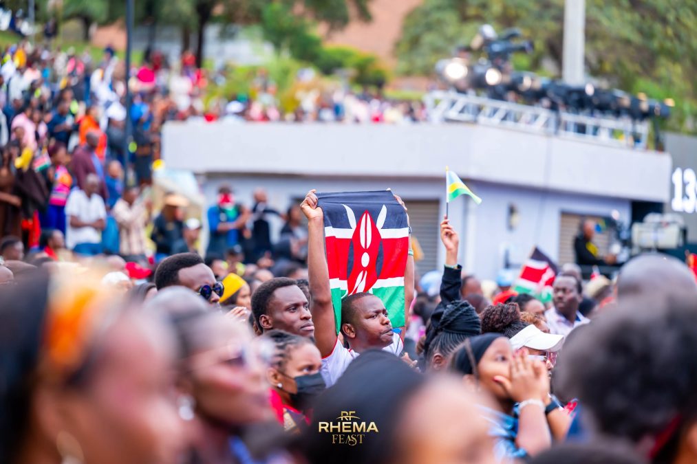Christians during the 2026 Rhema Feast at Uhuru park. PHOTO/https://www.facebook.com/profile.php?id=100090589012887