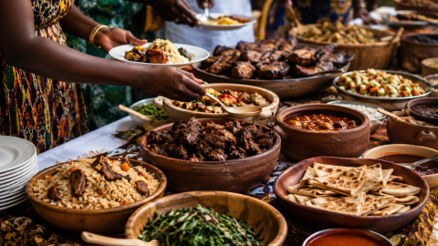 The role of food in Kenyan weddings, Ruracios and family gatherings