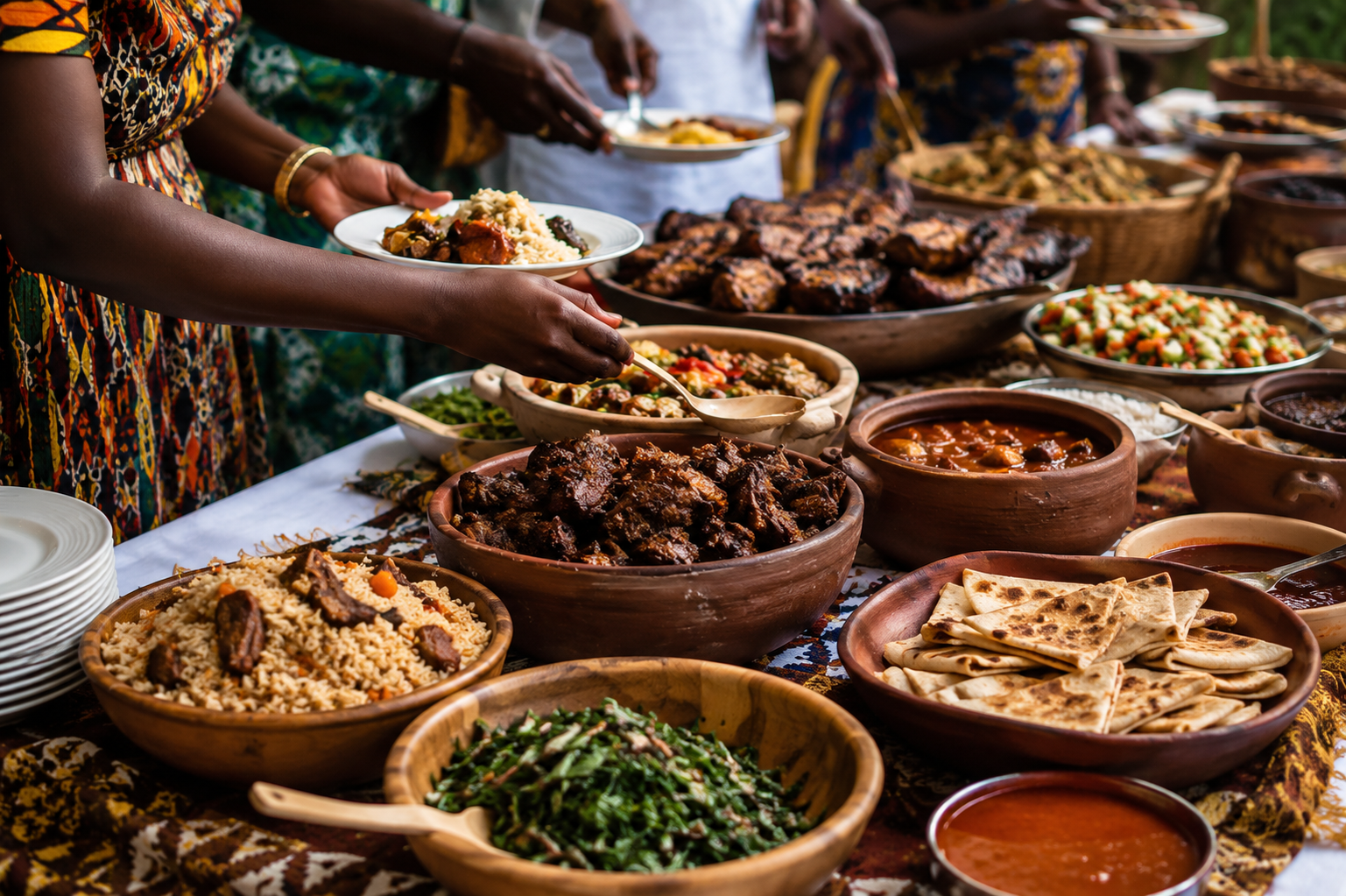 The role of food in Kenyan weddings, Ruracios and family gatherings