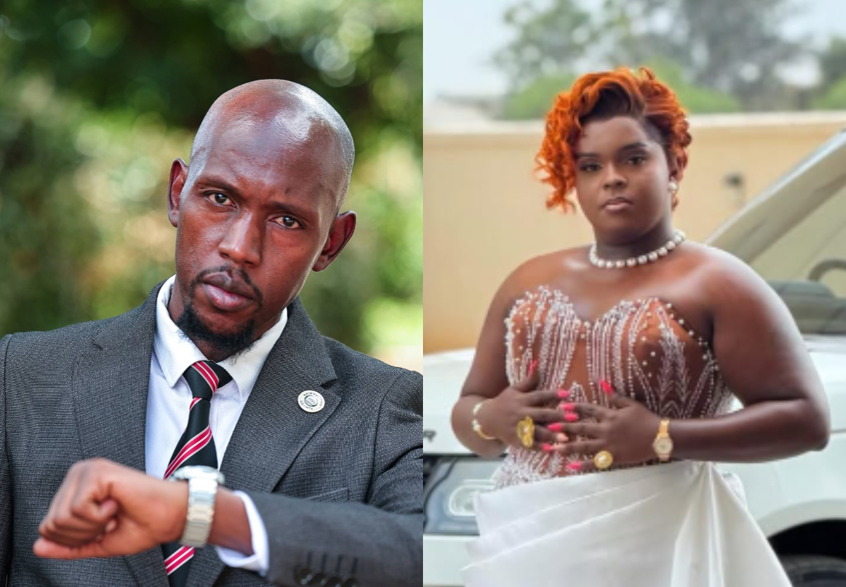 Mosiria urges Kinuthia to come clean on his identity after wearing bodycon dress at Nadia’s event