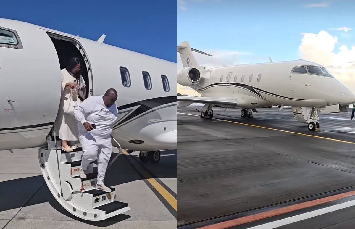 Wicknell Chivayo flaunts custom private jet as he gives fans glimpse of how he travels