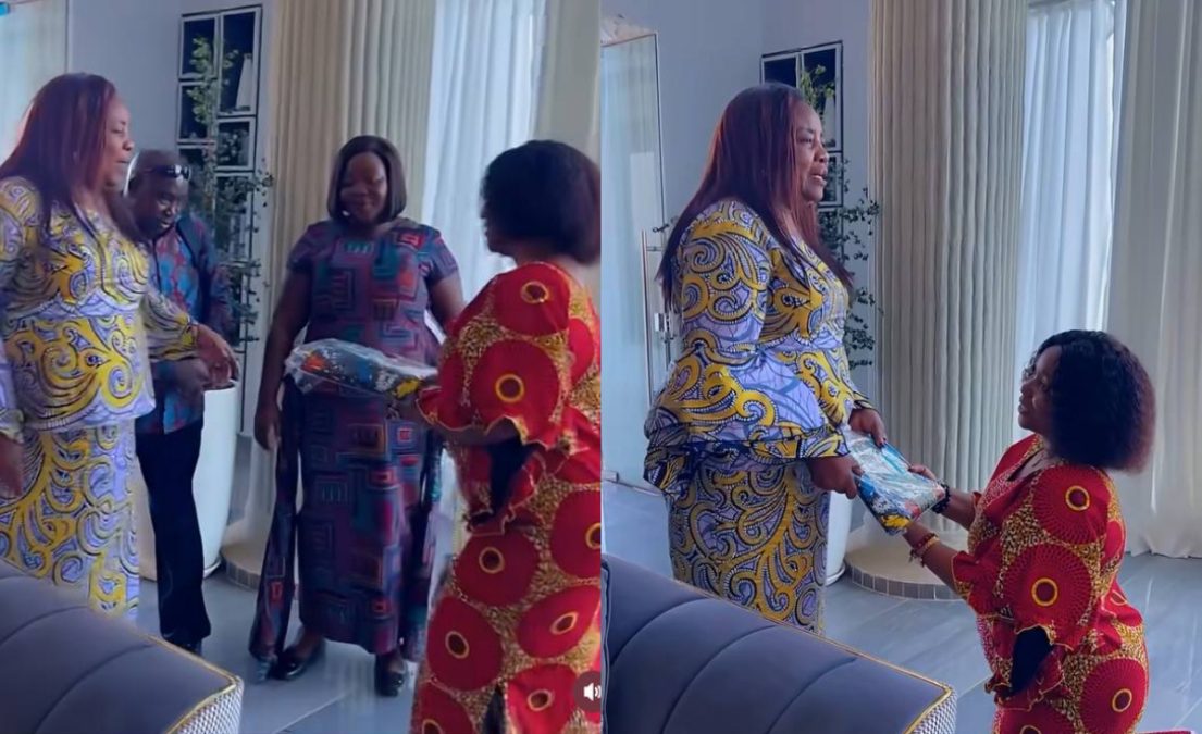 Christina Shusho with Mama Ida. PHOTOS/Screengrabs by K24 Digital of Instagram video by @christinashusho.