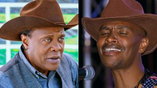 Jeff Koinange, Samidoh trade suits for cowboy looks as their US country music show draws 3,500 fans