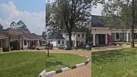Inside Boni Khalwale’s expansive homestead where his wives’ houses sit in same compound
