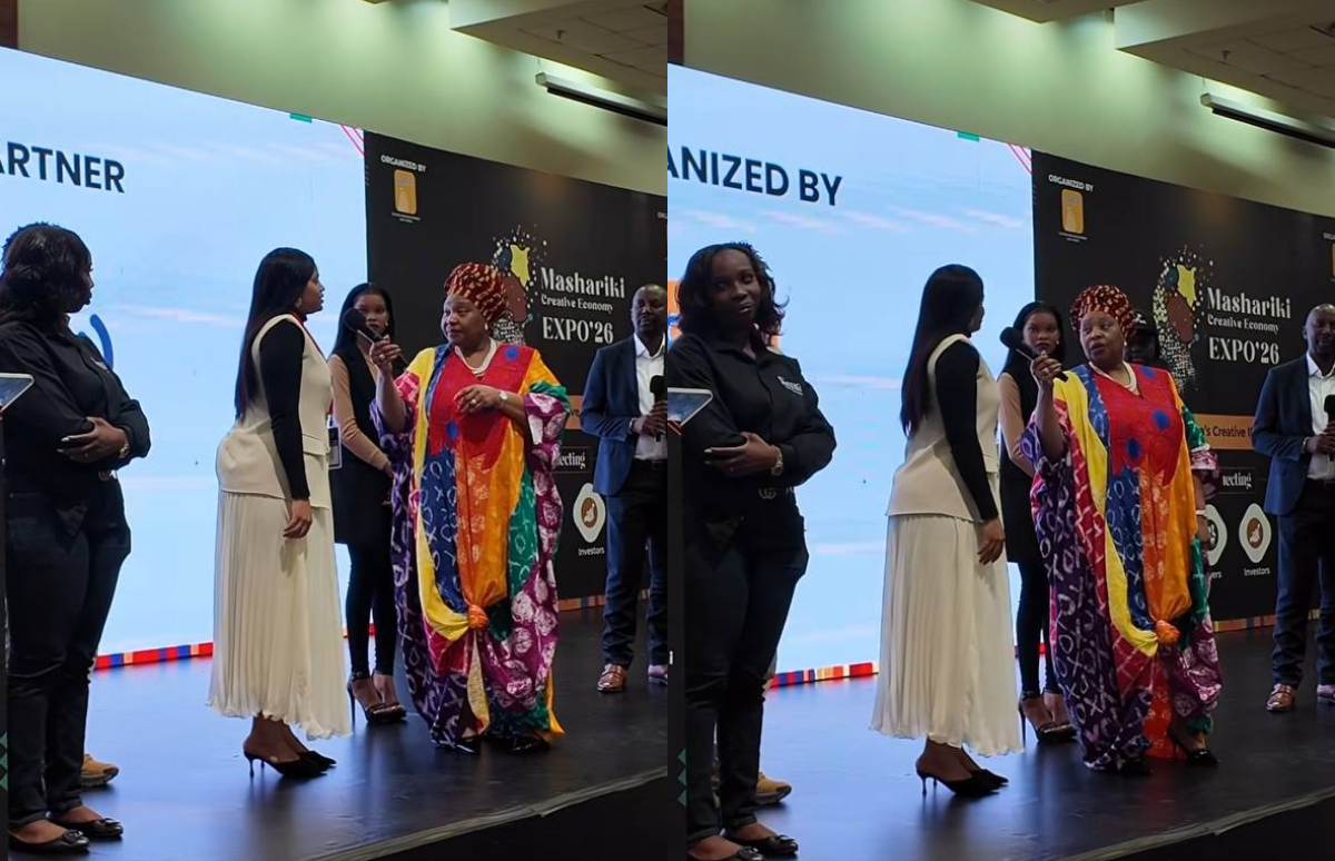 Expo momentarily halts after headlining Tanzanian actress is unable to speak English