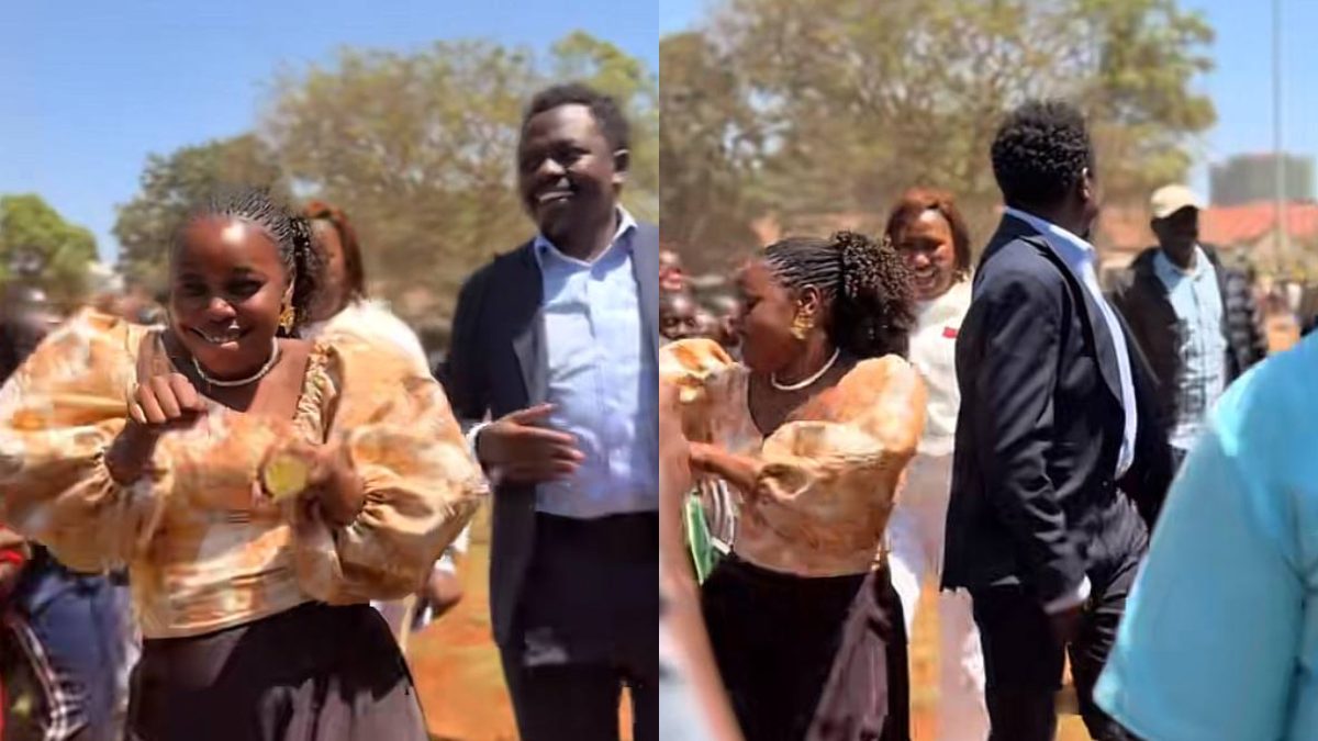 Tulikuwa happy: Tr Cillah speaks on cute dance she did in front of George Ruto during meetup