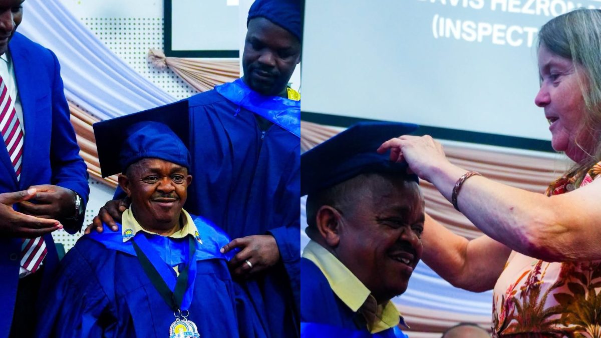 Inspekta Mwala breaks into happy dance after graduating and bagging 2 global awards