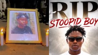 Kenyan Ghetto Kids hold first candle lighting for Stoopid Boy as 2 days pass since his death