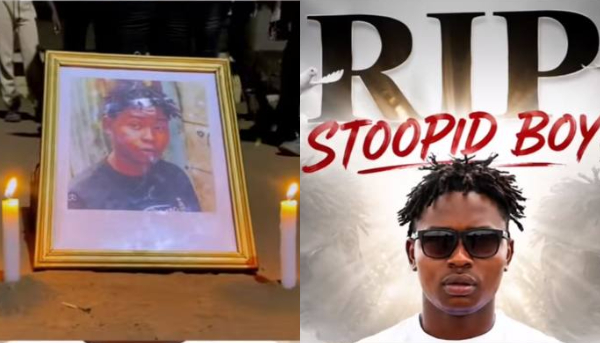 Kenyan Ghetto Kids hold first candle lighting for Stoopid Boy as 2 days pass since his death